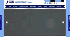 Desktop Screenshot of ijoer.com